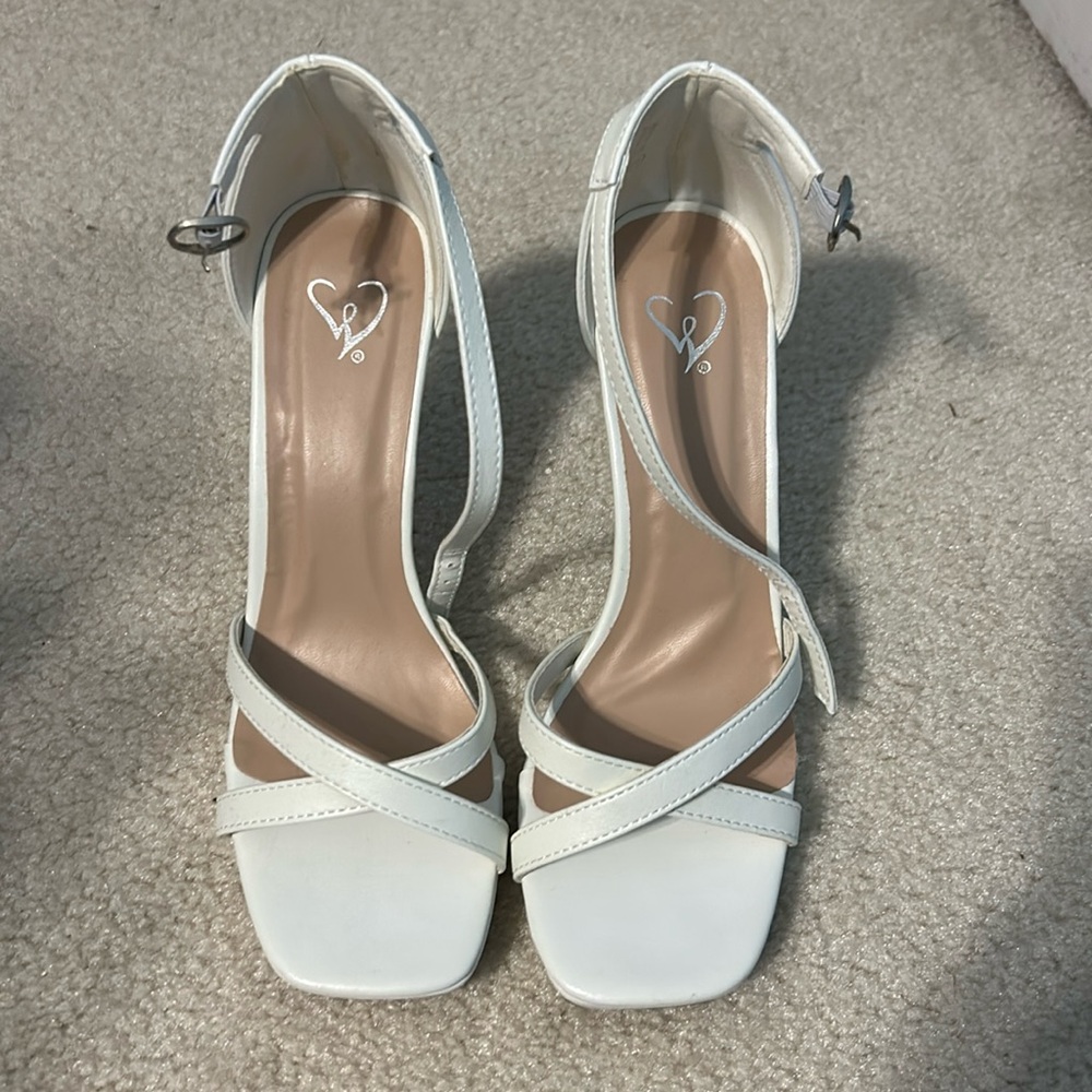 White heels